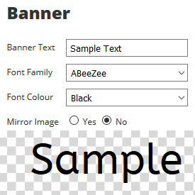 Banner Plugin Preview