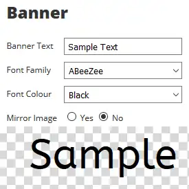 Banner Plugin Preview