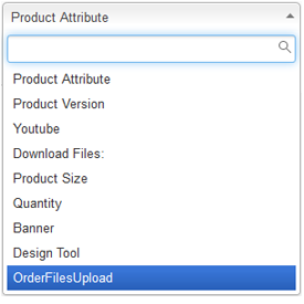 Product Custom Field type