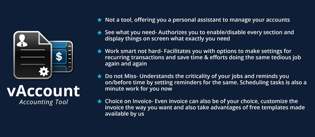 vAccount - Accounting Tool