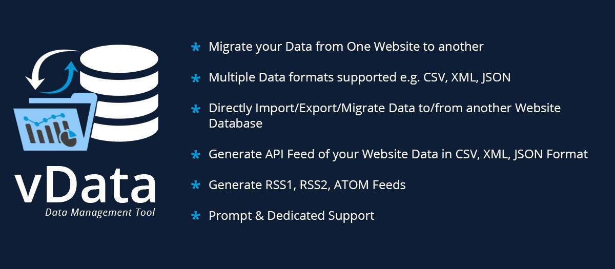 vData - Data Management Tool