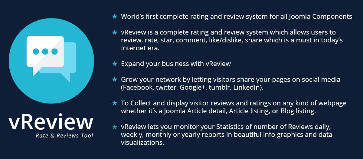 vReview - Rate & Reviews Tool