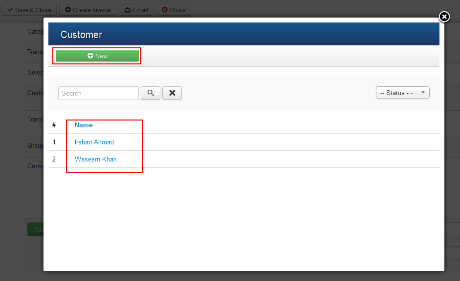 vAccount Income