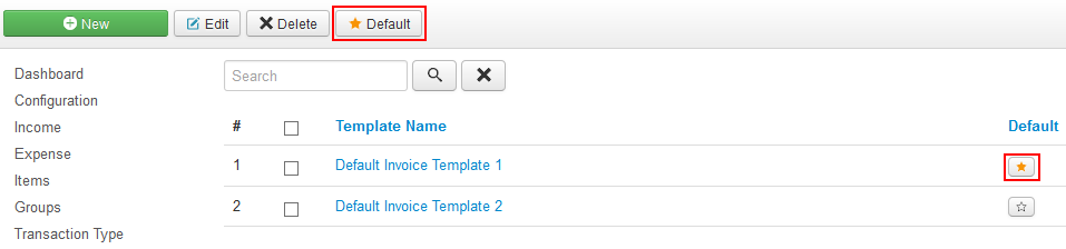 vAccount Invoice