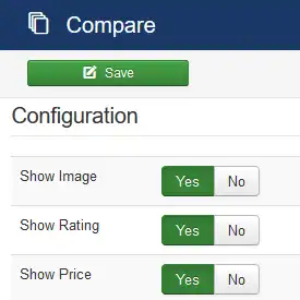 vCompare Configuration