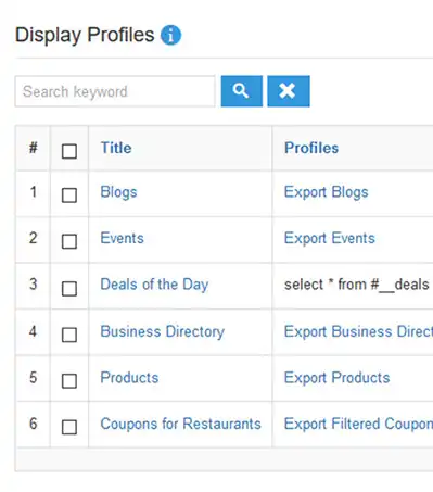 Display Data (from Local/Remote) in Frontend