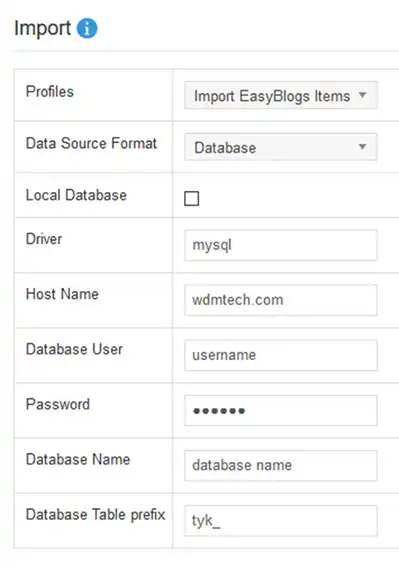 Connect with Any Data Source to IMPORT / EXPORT