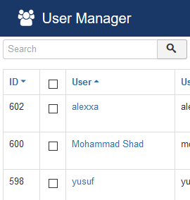 User Manager