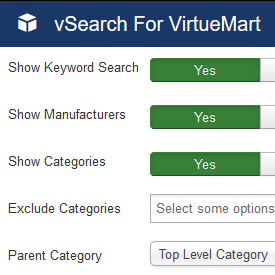 vSearch Options